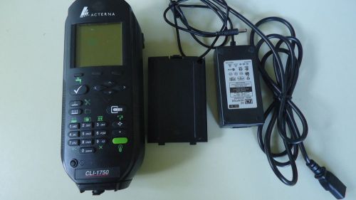 WAVETEK ACTERNA CLI1750 SCANNING SIGNAL LEVEL METER WITH AC CHARGER AND MANUAL