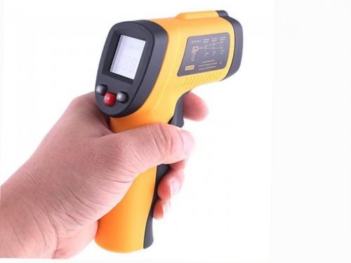 Infrared Thermometer Digital Pyrometer IR Non Contact Temperature Laser Gun Home