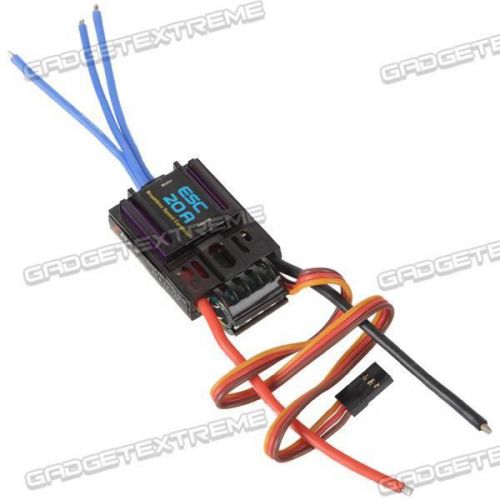 Emax 20A Brushless Electric Speed Controller ESC for RC Airplane Car e