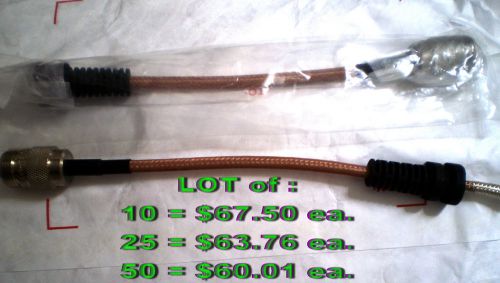 Wholesale lot 25 - amphenol 82-4431-1004 - rf &amp; coax cable jack &amp; socket crimp for sale