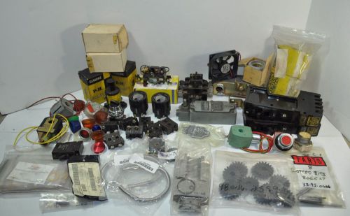 Huge Industrial MRO Automation Circuit Breaker Switch Solenoid Fan Seal Part Lot