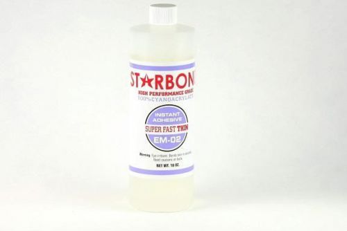 Starbond - EM-02 Super Fast Thin - Cyanoacrylate Super Glue, 16 oz