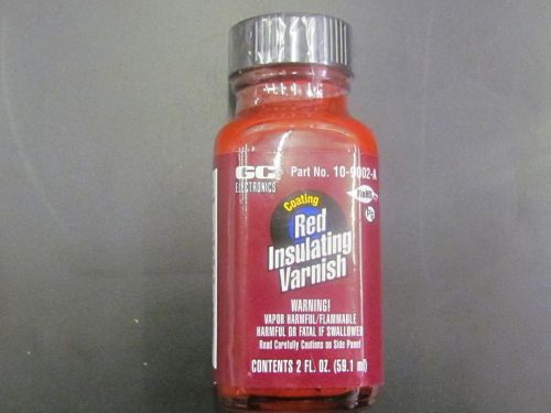 GC Electronics Coating Red Insulating Varnish 10-9002-A 2oz 2 ounce