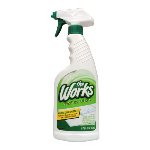 The works tub &amp; shower cleaner 16 oz case of 12 for sale