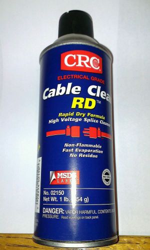 Crc 02150 cable clean rd high voltage cleaner (rapid dry) 16 wt oz, case of 11 for sale