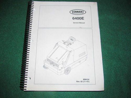 Service Manual for Tennant 6400ESweeper