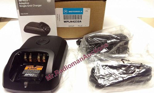 Oem motorola impres charger wpln4232a for apx3000 apx4000 apx6000 apx7000 ect. for sale