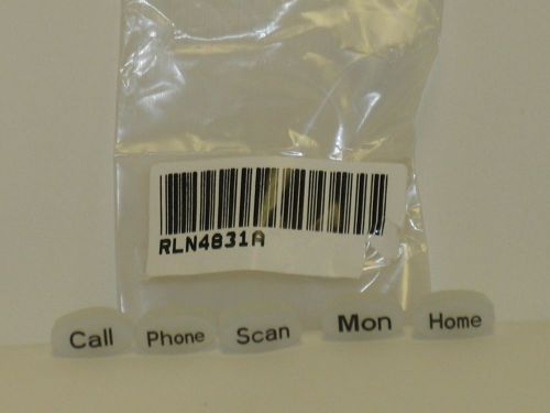 Motorola RLN4831A Ctrl Hd Btn Kit CDM1250,CDM1550,LS Mon,Call,Home,Phone,Scan