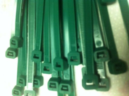 Green 7.5&#034; nylon  wire cable tie 25pcs flame retardent race car zip tie engine for sale