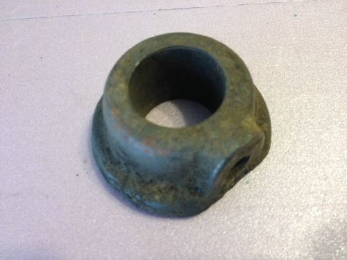shaft collar 1&#034; bore -- vintage 120 year old , nice antique - heavy duty