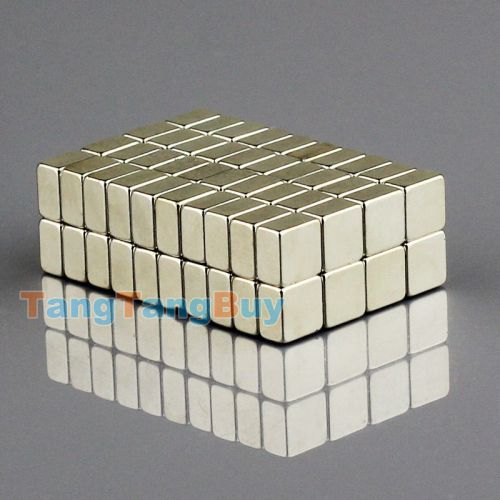 20 x Super Strong Block Cube Magnets Rare Earth Neodymium 5mm x 5mm x 3mm N35