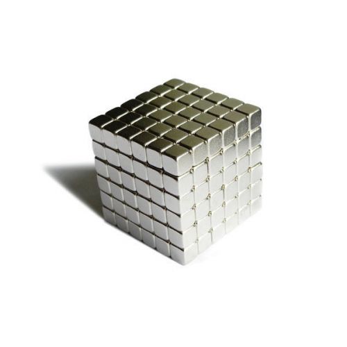 216pcs 7/32&#034; x 7/32&#034; x 7/32&#034; Block 6x6x6mm Neodymium Magnets Rare Earth N35