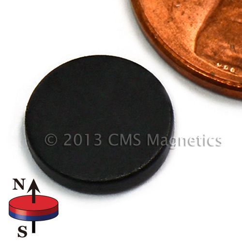 Neodymium disk magnets n42 3/8x1/16&#034; epoxy coated ndfeb rare earth magnet 30 pc for sale