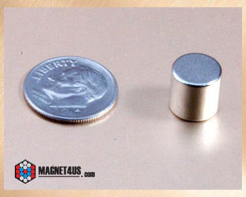 50pcs super strong magnets rare earth neodymium cylinder 3/8&#034;dia x 3/8&#034;thick for sale