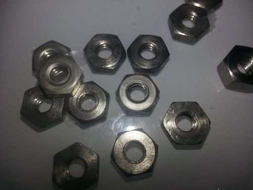 #10-32 Machine Screw Hex Nut  Stainless Steel QTY 1,000