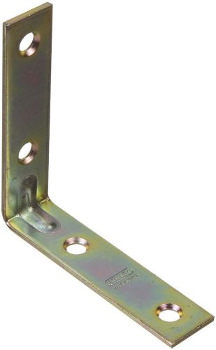 NEW Stanley Hardware 3-Inch Corner Brace, Satin Brass, 4-Pack #802221