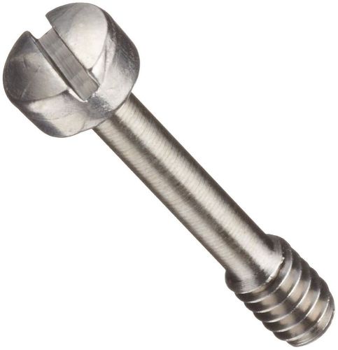 Stainless Steel Panel Screw Plain Finish Fillister Head Slotted Drive