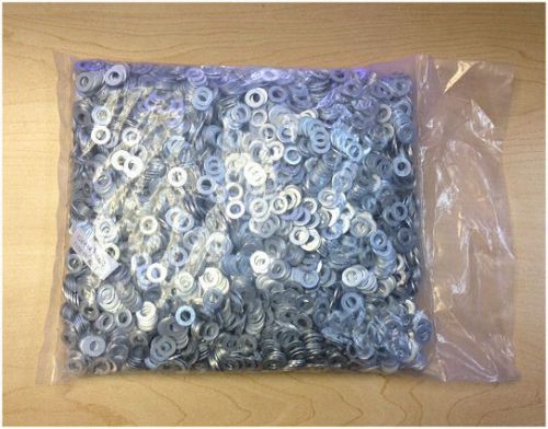 1/4&#034; flat steel washers - 5000 units - brand new!!! for sale