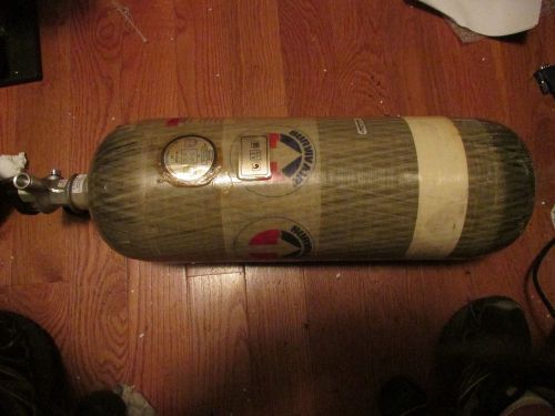 Survivair 4500psi 60min carbon scba air pak bottle cylinder breathing tank for sale