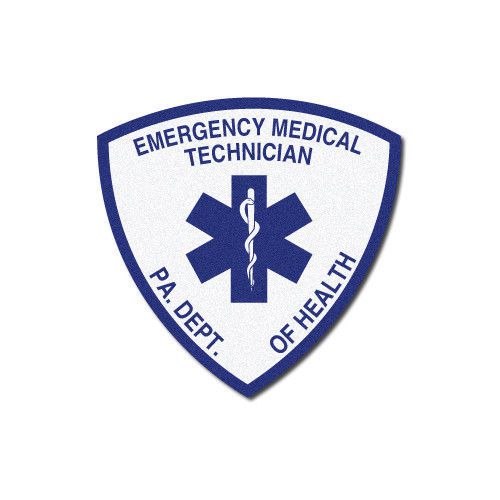 FIREFIGHTER HELMET DECALS - SINGLE - FIRE - EMS STICKER- Pennsylvania PA  EMT