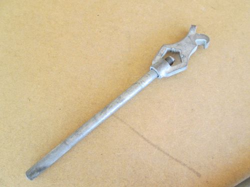 Unbranded fire hydrant wrench tool #6 for sale