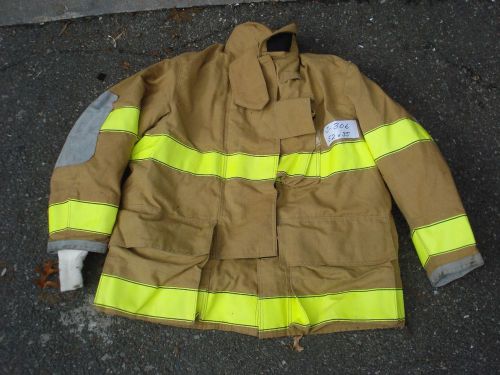 52x35 big jacket coat firefighter bunker fire gear globe gx-7.....j306 for sale