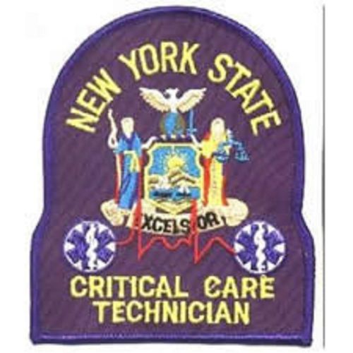 HEROS PRIDE- #5329- NY State Critical Care Technician / 4&#034; x 4-3/4&#034;