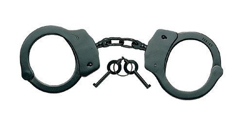 Rothco Black Steel Professional Double Lock Handcuffs