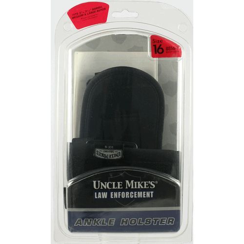 Uncle mike&#039;s 8816-1 undercover cordura nylon ankle holster size 16 right hand for sale