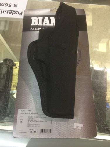 Bianchi accumold defender holster 15 model 7120 right hand 18784 for sale