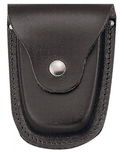 Black Deluxe Leather Handcuff Case 10081