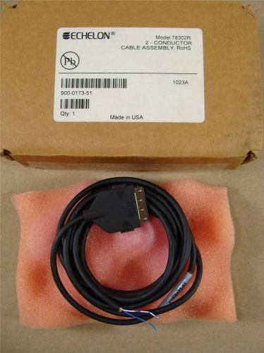 NEW HONEYWELL LONWORKS ECHELON 78302R 2-CONDUCTOR PCMCIA CABLE 810-0173-51 REV A