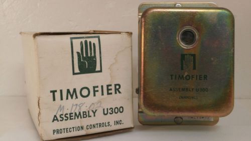 TIMOFIER TIMING CONTROL ASSY U300 M-178-02 *NEW SURPLUS IN BOX*
