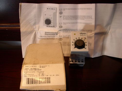 ELTHERM  Electronic Thermostat TE-1wO  *24 available*  610070 60002167 (JUMO?)