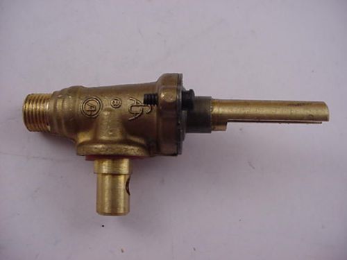 Robertshaw 817  mb  g2 brass manual burner valve push in turn left for sale