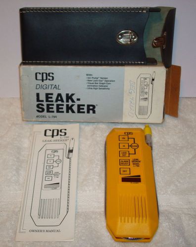 Cps leak-seeker l-790 mib instructions &amp; case l-790a for sale
