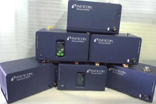 Inficon modul 1000 modular helium leak detector 550-300 - warranty  - 4 months for sale