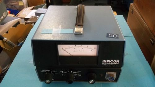 Inficon leybold- heraeus halogen leak detector hld-2 hld2   (t6) for sale