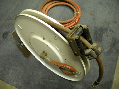 Alemite / stewart warner 321800 retractable pneumatic hose reel nice for sale