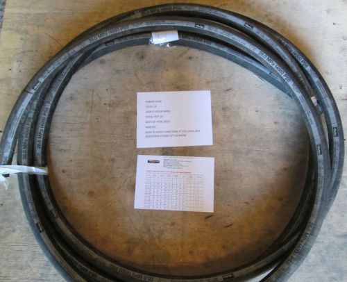 Parker 722tc-16 1&#034; 100r12 four wire hydraulic hose (tough cover) 35 feet for sale