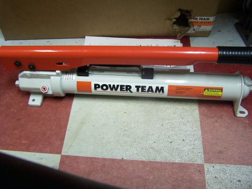 Power team p55 single acting hand pump 10000 psi new for sale