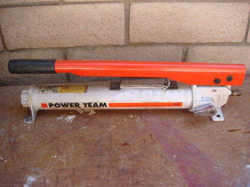 Powerteam p55 single speed steel hand pump for sale