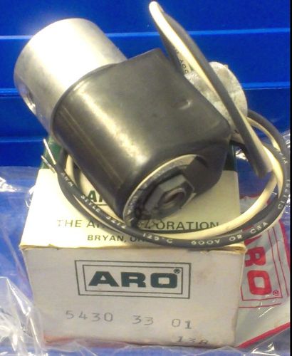 Ingersoll aro 5430 33 01 solenoid pneumatic valve for sale