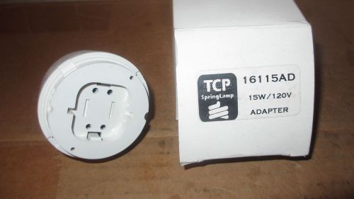 16115AD  TCP LAMP ADAPTER 61Y6  NEW 16115 MODEL ES4FN-15 120V  60HZ  HPF 15W