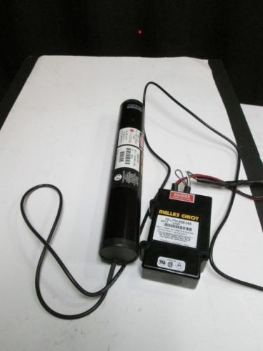 Melles Griot 332H-PC Helium-Neon 6328A (He-Ne) Laser, 5mW with Power Supply L740