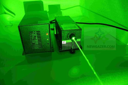 532nm 5000mw green laser module/tec cooling and analogo modulation for sale