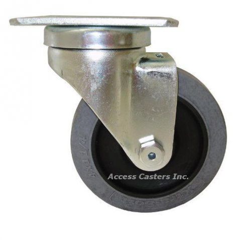 40axys  4&#034; anti-static swivel caster, tpr non-marking wheel, 250 lbs capacity for sale
