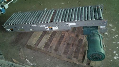 Fki drive roller conveyor 18&#034; wide, chain accuglide for sale