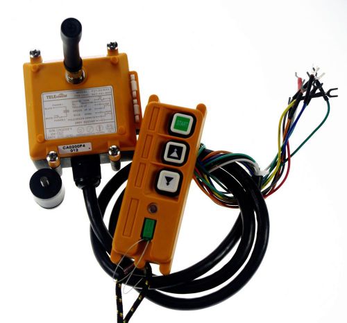 Kit 2 Speed 1 transmitter Hoist Crane Radio Remote Control System 18-65VDC