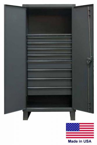 STEEL CABINET Commercial/Industrial - Shelves &amp; Drawers 1/8 - 78 H x 24 D x 36 W
